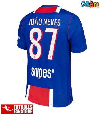 Paris Saint-Germain Joao Neves #87 Hemmatröja 2026-27 Kortärmad